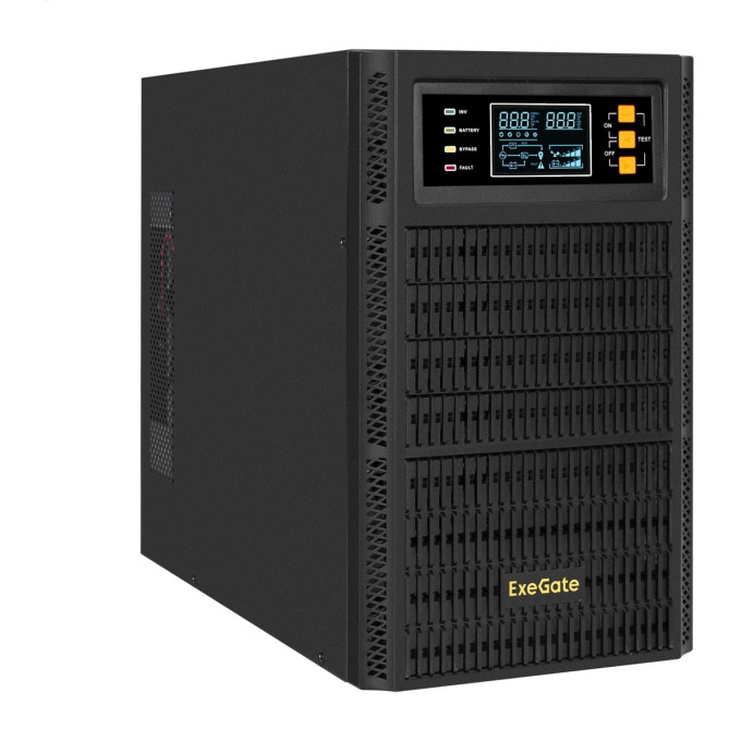 ИБП ON-LINE EXEGATE POWEREXPERT TL-3000.96V.LCD.AVR.3SH.USB.RS232.SNMP EX296950RUS