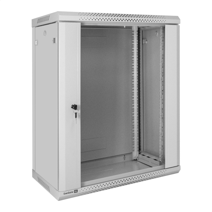Шкаф телекоммуникационный EXEGATE EC-WM-15U.450.G.GREY EX300255RUS